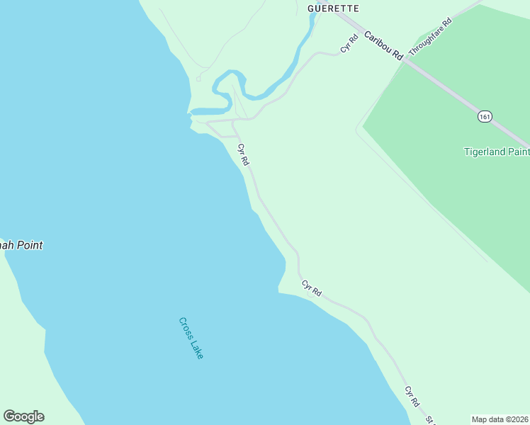 map of restaurants, bars, coffee shops, grocery stores, and more near 157 Cyr Road in Aroostook County