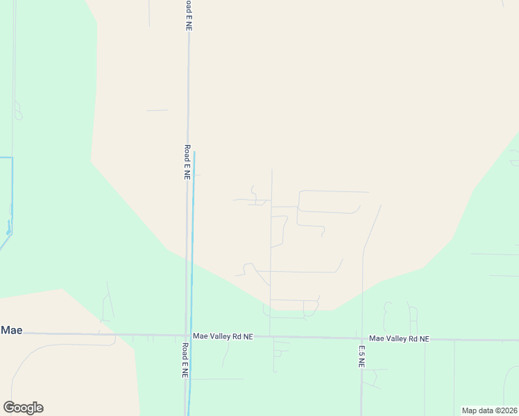 map of restaurants, bars, coffee shops, grocery stores, and more near 2368 Stoneridge Road Northeast in Moses Lake