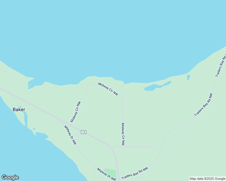 map of restaurants, bars, coffee shops, grocery stores, and more near 8832 Midway Circle Northwest in Walker