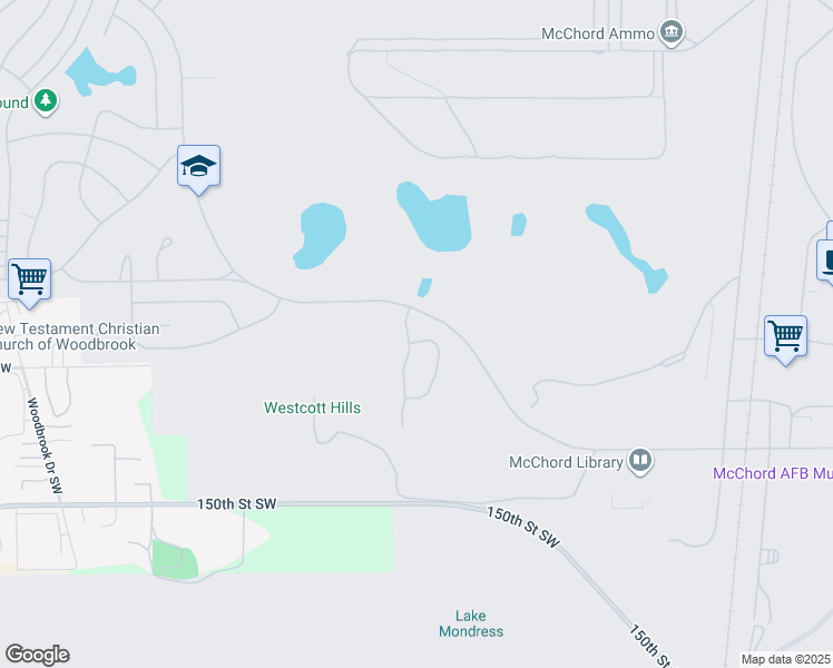 map of restaurants, bars, coffee shops, grocery stores, and more near in Lewis McChord