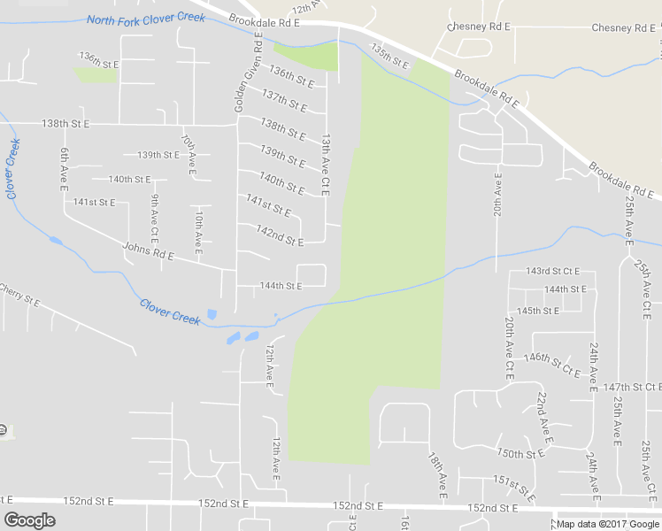 map of restaurants, bars, coffee shops, grocery stores, and more near 14301 13th Avenue Court East in Tacoma