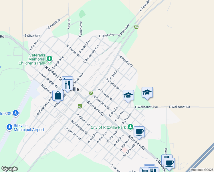 310 East 2nd Avenue, Ritzville WA Walk Score