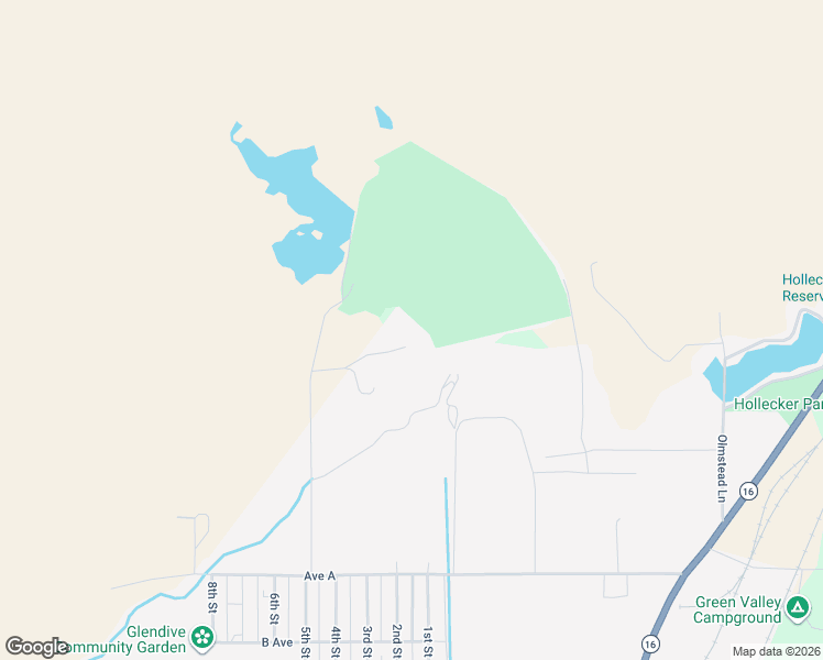 map of restaurants, bars, coffee shops, grocery stores, and more near 406 Country Club Road in Glendive