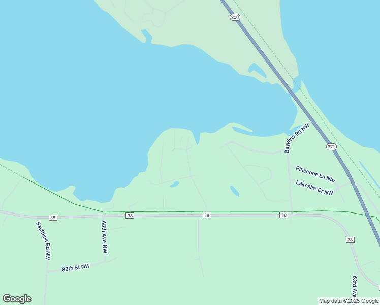 map of restaurants, bars, coffee shops, grocery stores, and more near 8934 Kabekona Springs Drive Northwest in Walker