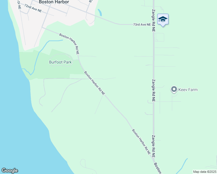 map of restaurants, bars, coffee shops, grocery stores, and more near 6740 Boston Harbor Road Northeast in Olympia