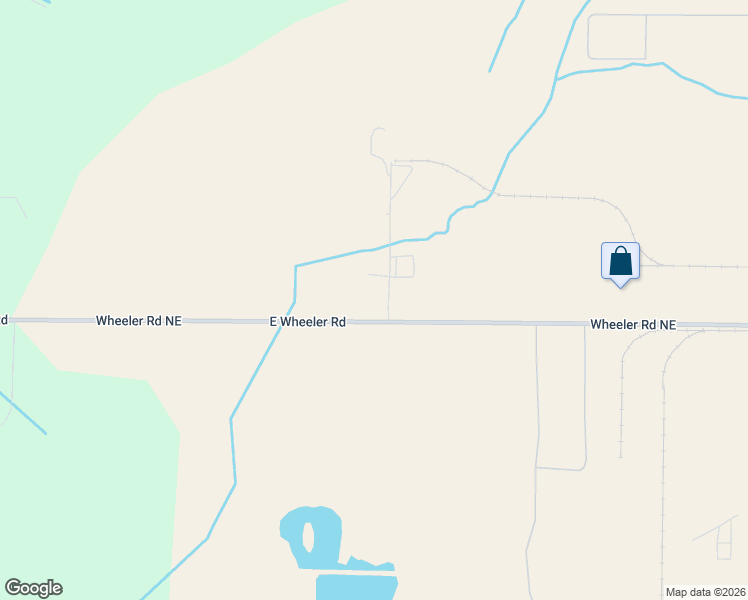 map of restaurants, bars, coffee shops, grocery stores, and more near 13184 East Wheeler Road in Moses Lake