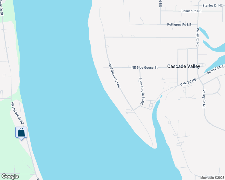 map of restaurants, bars, coffee shops, grocery stores, and more near 3102 Wild Goose Road Northeast in Moses Lake