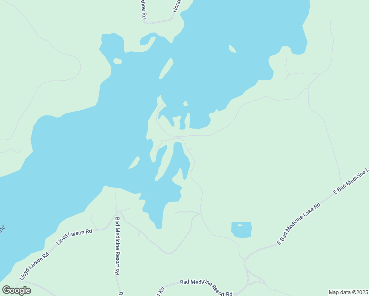 map of restaurants, bars, coffee shops, grocery stores, and more near 38609 Shangri-La Road in Ponsford