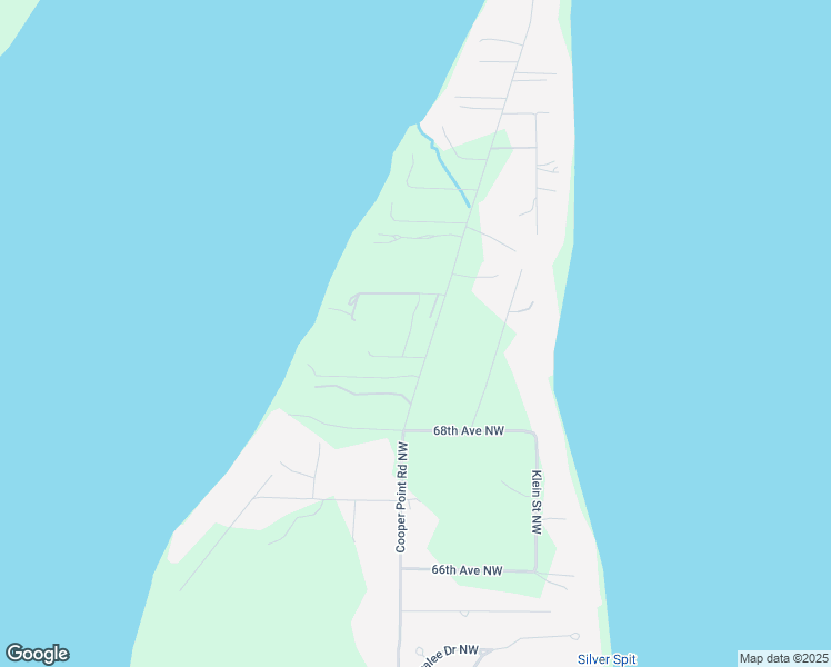 map of restaurants, bars, coffee shops, grocery stores, and more near 7011 Cooper Point Road Northwest in Olympia