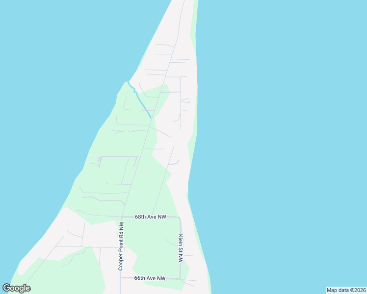 map of restaurants, bars, coffee shops, grocery stores, and more near 7102 Budd Street Northwest in Olympia