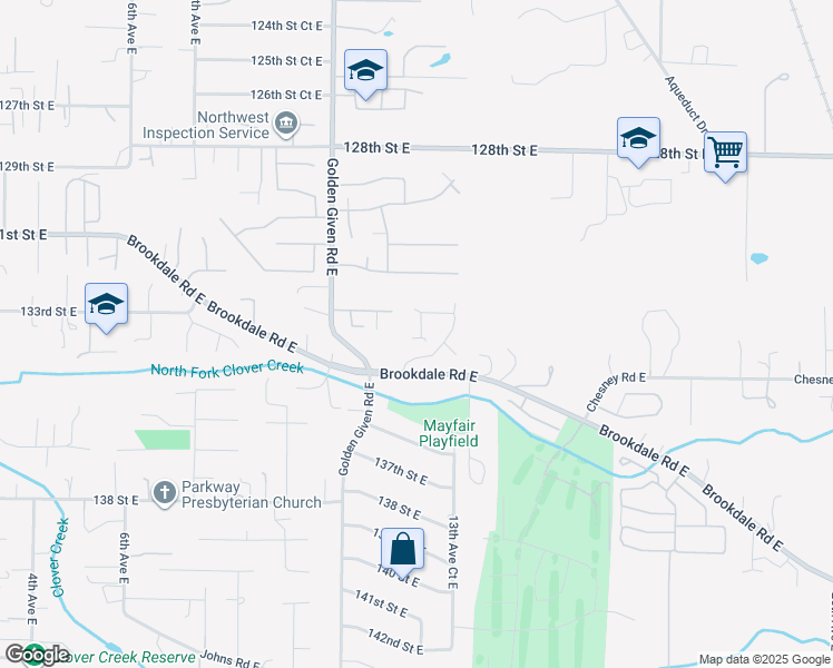 map of restaurants, bars, coffee shops, grocery stores, and more near in Tacoma