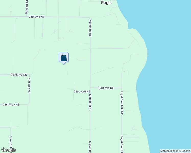 map of restaurants, bars, coffee shops, grocery stores, and more near 6440 73rd Avenue Northeast in Olympia