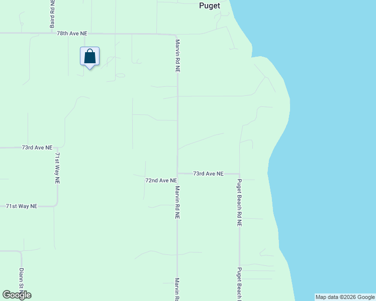 map of restaurants, bars, coffee shops, grocery stores, and more near 6440 73rd Avenue Northeast in Olympia