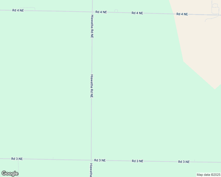map of restaurants, bars, coffee shops, grocery stores, and more near 3501 Hiawatha Road Northeast in Moses Lake