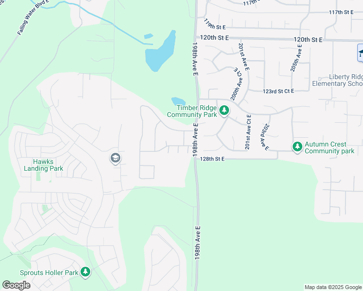 19619 127th Street East, Bonney Lake WA Walk Score