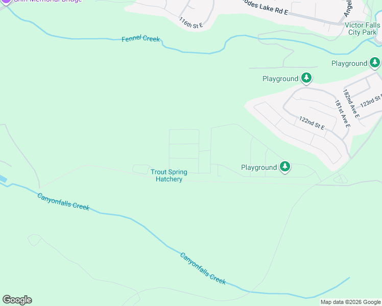 map of restaurants, bars, coffee shops, grocery stores, and more near 17231 127th Street East in Bonney Lake