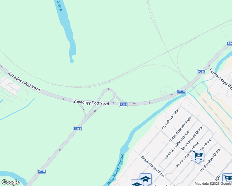 map of restaurants, bars, coffee shops, grocery stores, and more near in 
