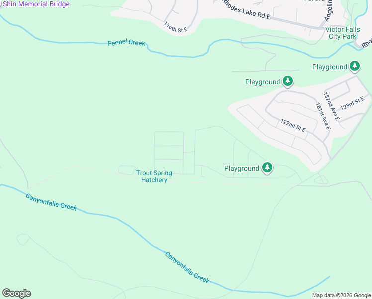 map of restaurants, bars, coffee shops, grocery stores, and more near 12629 172nd Avenue Court East in Bonney Lake