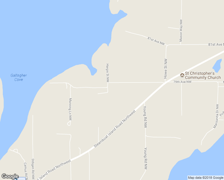 map of restaurants, bars, coffee shops, grocery stores, and more near 7840 Hargis Street Northwest in Olympia