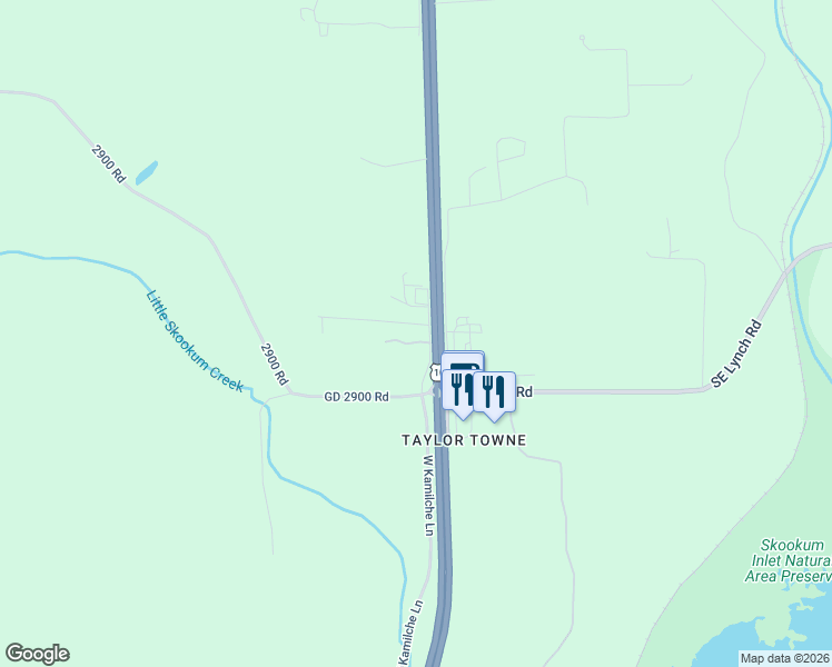 map of restaurants, bars, coffee shops, grocery stores, and more near 21 West Freedom Lane in Shelton