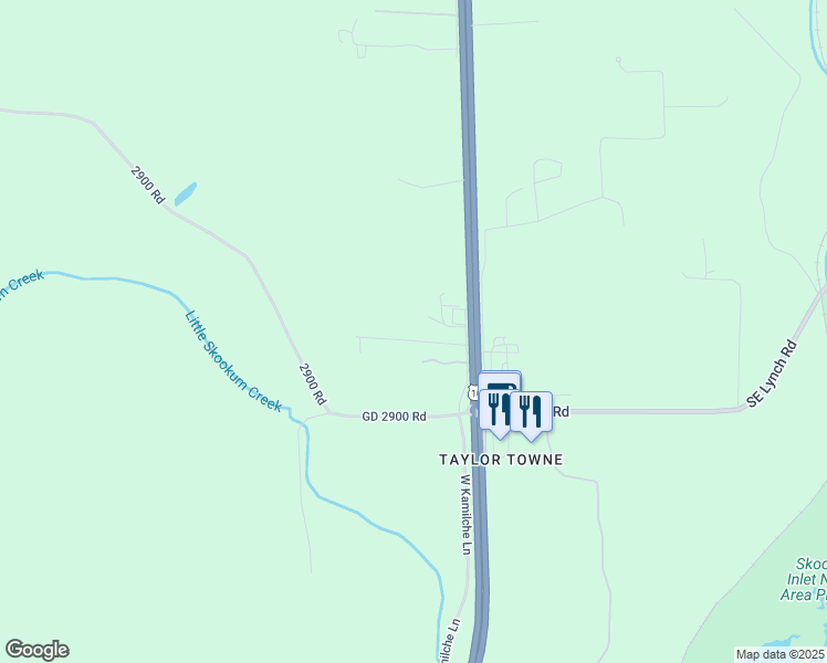 map of restaurants, bars, coffee shops, grocery stores, and more near 100 West Freedom Lane in Shelton