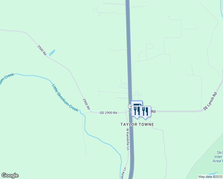 map of restaurants, bars, coffee shops, grocery stores, and more near 100 West Freedom Lane in Shelton