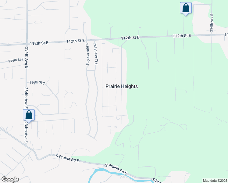 map of restaurants, bars, coffee shops, grocery stores, and more near in Prairie Heights