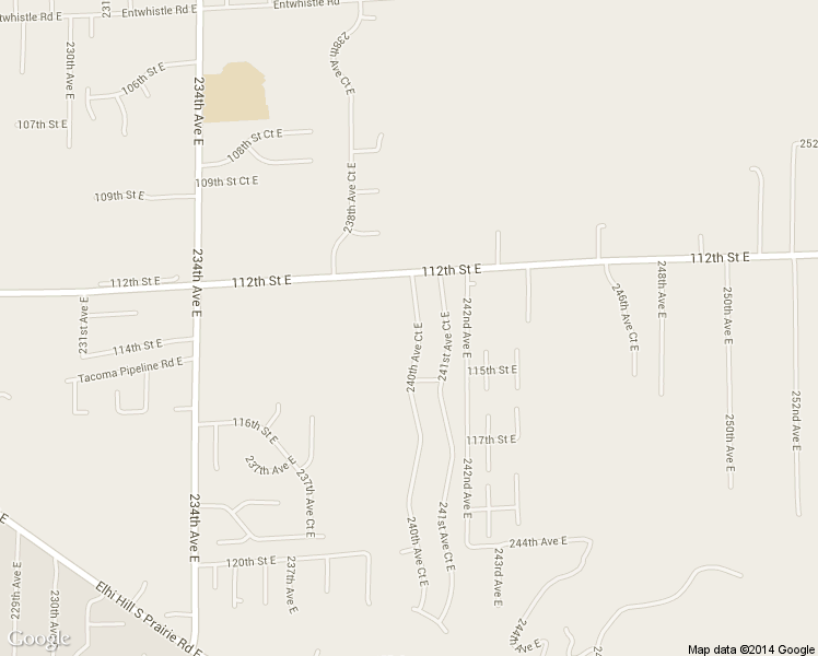 map of restaurants, bars, coffee shops, grocery stores, and more near 11318 240th Ave Ct E in Buckley
