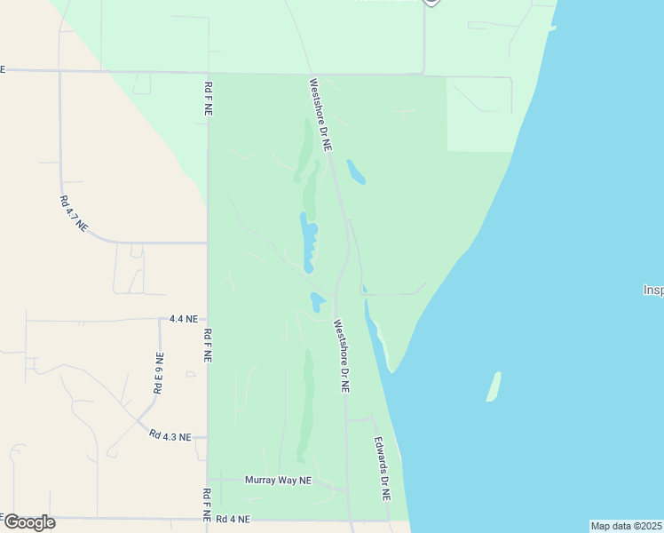 map of restaurants, bars, coffee shops, grocery stores, and more near 4521 Westshore Drive Northeast in Moses Lake