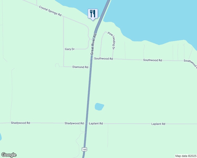 map of restaurants, bars, coffee shops, grocery stores, and more near 19358 U.S. 169 in Grand Rapids