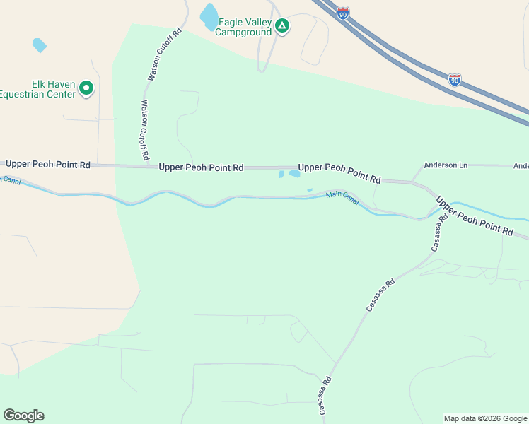 map of restaurants, bars, coffee shops, grocery stores, and more near 6160 Upper Peoh Point Road in Cle Elum