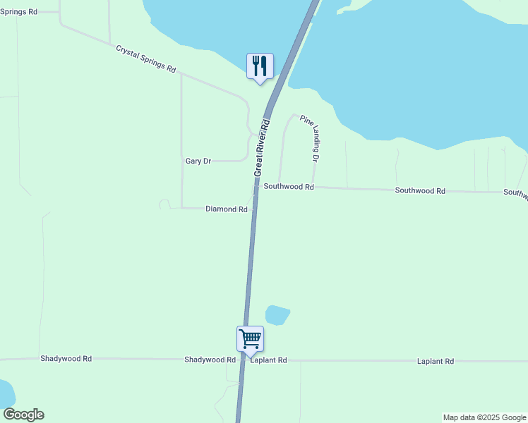 map of restaurants, bars, coffee shops, grocery stores, and more near 19358 U.S. 169 in Grand Rapids