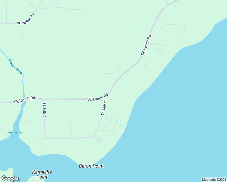 map of restaurants, bars, coffee shops, grocery stores, and more near 4880 Southeast Lynch Road in Shelton