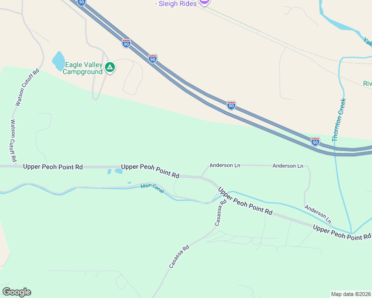 map of restaurants, bars, coffee shops, grocery stores, and more near 6821 Upper Peoh Point Road in Cle Elum