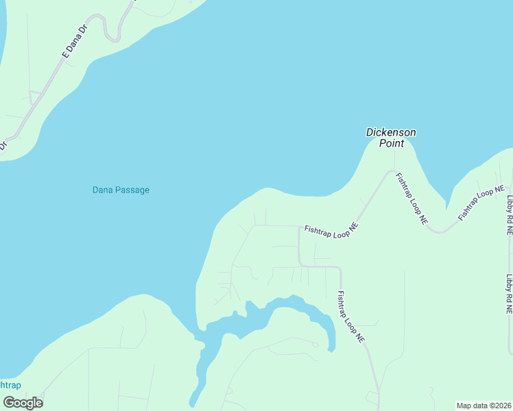 map of restaurants, bars, coffee shops, grocery stores, and more near 2740 Fishtrap Road Northeast in Olympia