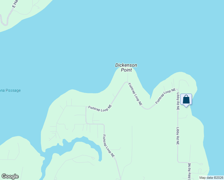 map of restaurants, bars, coffee shops, grocery stores, and more near 3222 Fishtrap Loop Northeast in Olympia