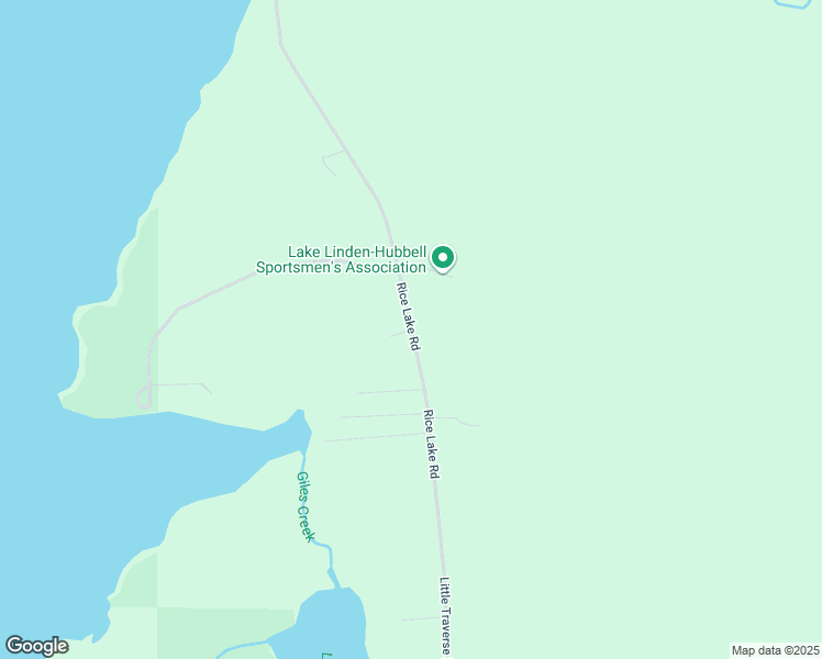 map of restaurants, bars, coffee shops, grocery stores, and more near Little Traverse Road in Lake Linden