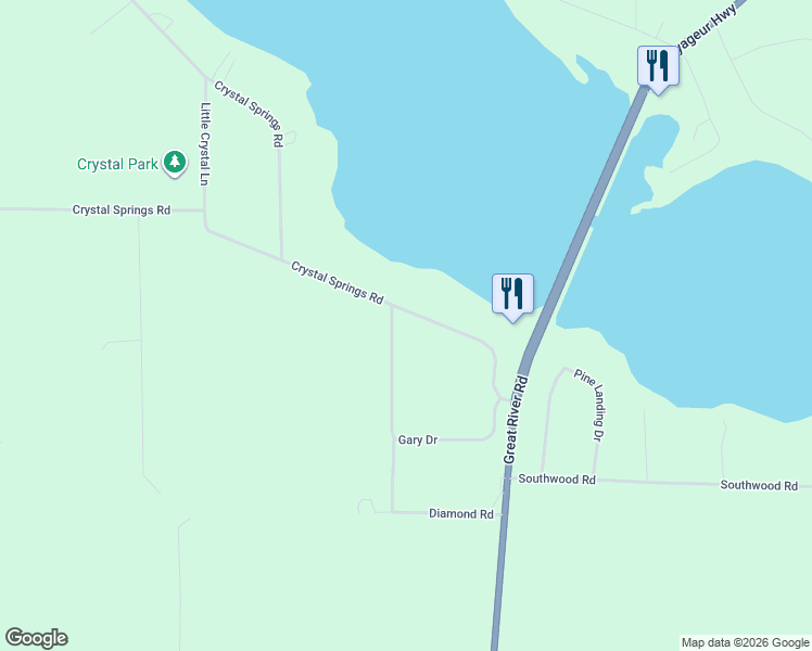 map of restaurants, bars, coffee shops, grocery stores, and more near 33141 Crystal Springs Road in Grand Rapids