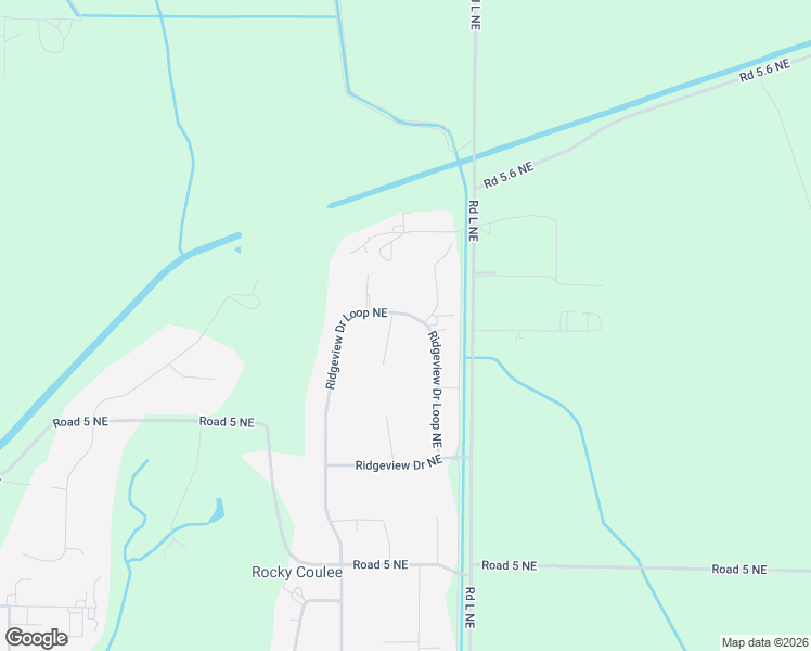 map of restaurants, bars, coffee shops, grocery stores, and more near 5397 Janel Court Northeast in Moses Lake