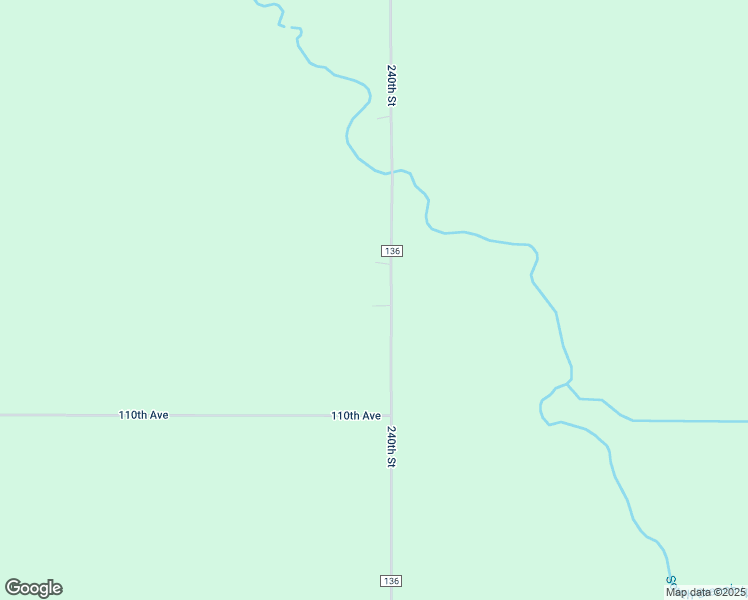 map of restaurants, bars, coffee shops, grocery stores, and more near 1121 240th Street in Borup