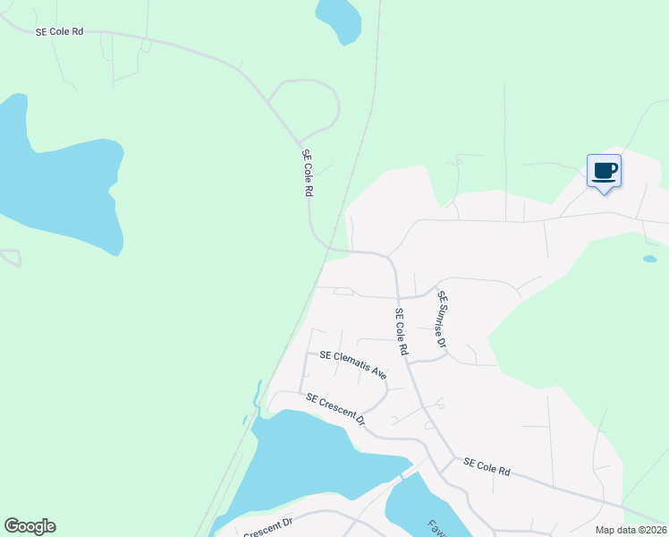 map of restaurants, bars, coffee shops, grocery stores, and more near 1480 Southeast Cole Road in Shelton