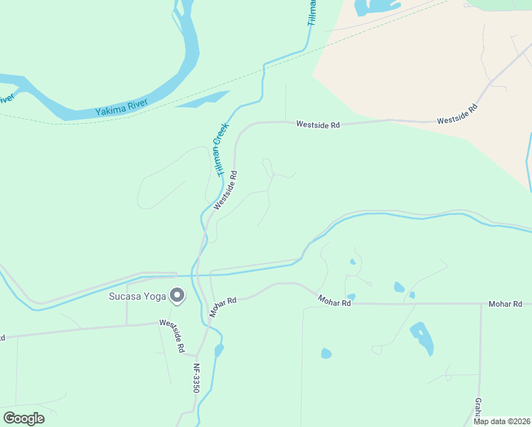 map of restaurants, bars, coffee shops, grocery stores, and more near 181 Reservoir Ridge Road in Cle Elum