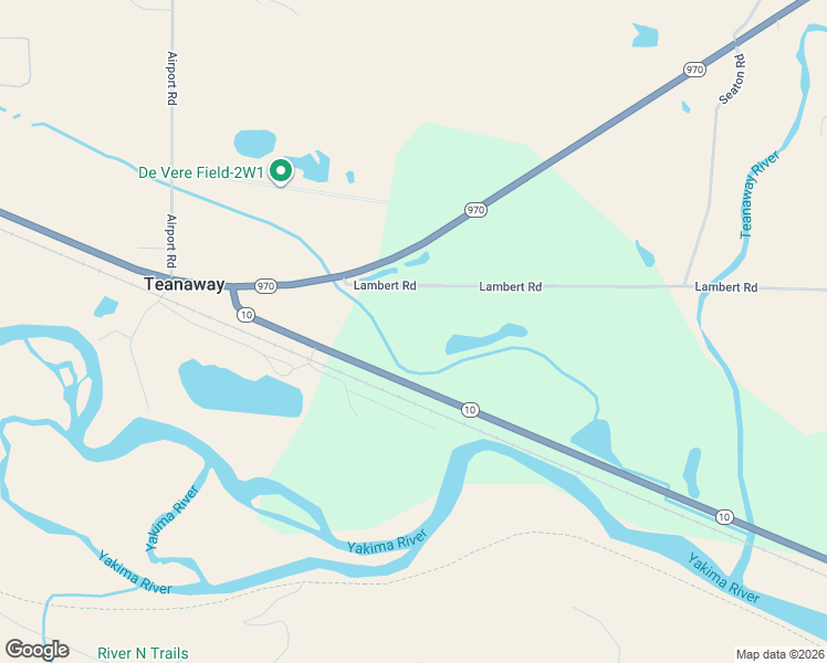 map of restaurants, bars, coffee shops, grocery stores, and more near 280 Lambert Road in Cle Elum