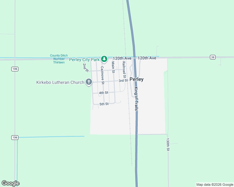 map of restaurants, bars, coffee shops, grocery stores, and more near 401 Main Street in Perley