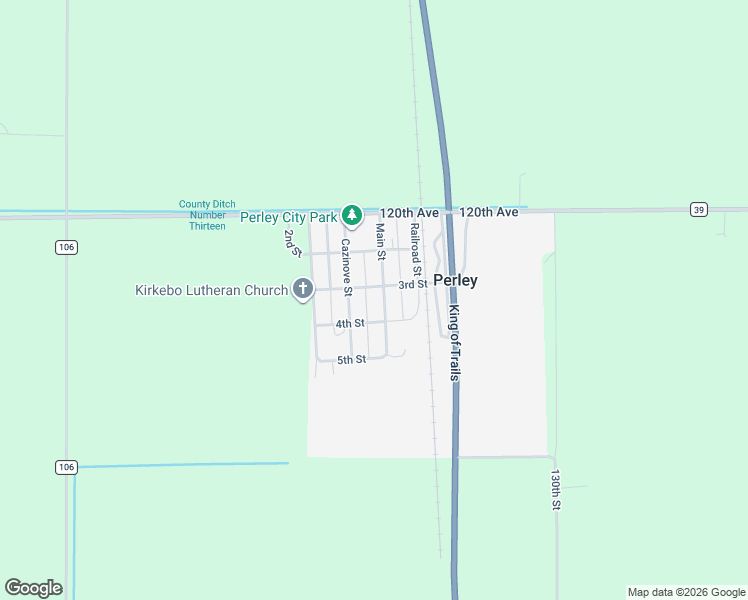 map of restaurants, bars, coffee shops, grocery stores, and more near 318 Main Street in Perley