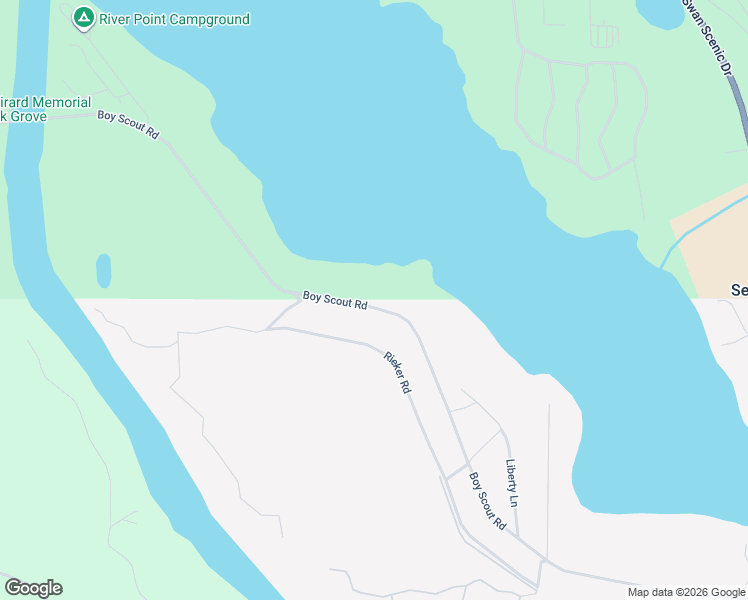 map of restaurants, bars, coffee shops, grocery stores, and more near 2130 Boy Scout Road in Seeley Lake