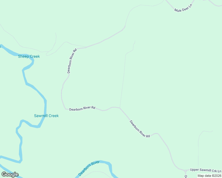 map of restaurants, bars, coffee shops, grocery stores, and more near 689 Dearborn River Road in Cascade