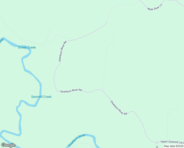 map of restaurants, bars, coffee shops, grocery stores, and more near 689 Dearborn River Road in Cascade