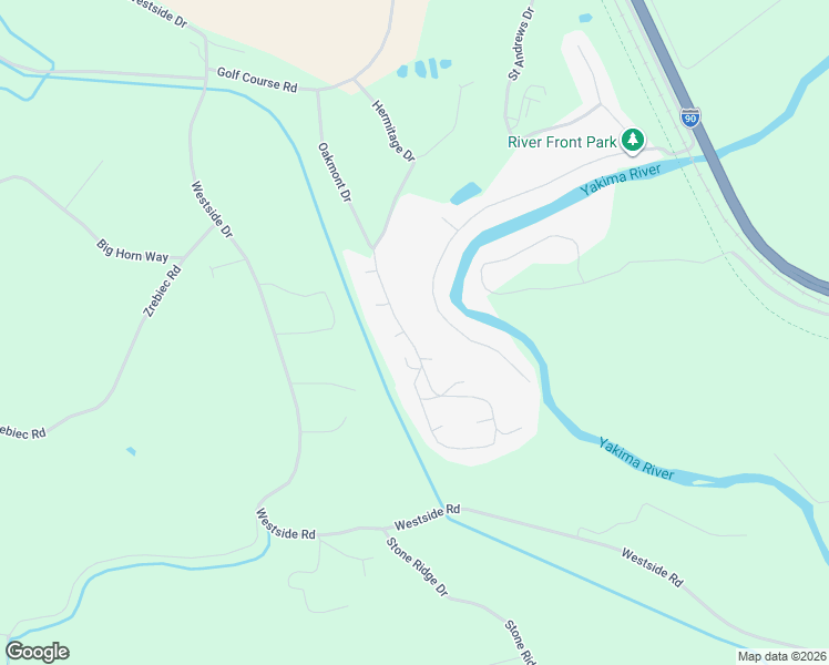 map of restaurants, bars, coffee shops, grocery stores, and more near 780 Oakmont Drive in Cle Elum