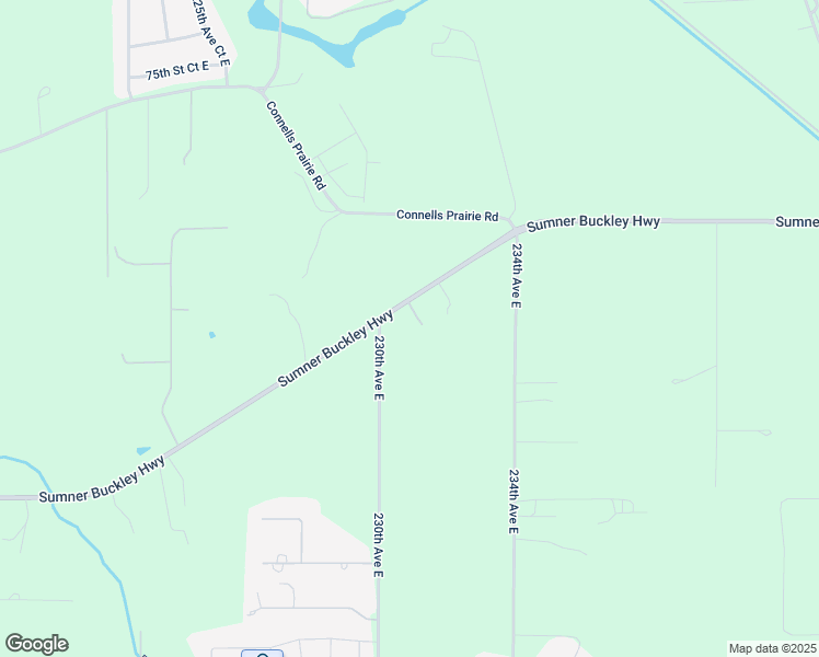 map of restaurants, bars, coffee shops, grocery stores, and more near 8320 230th Avenue Court East in Buckley